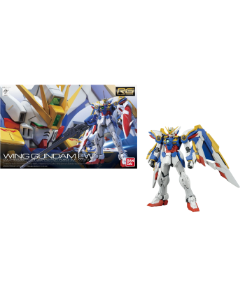 GUNDAM - RG 1/144 XXXG-01W Wing Gundam EW - Model Kit 13cm - vue principale