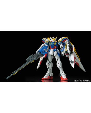 GUNDAM - RG 1/144 XXXG-01W Wing Gundam EW - Model Kit 13cm - vue de profil