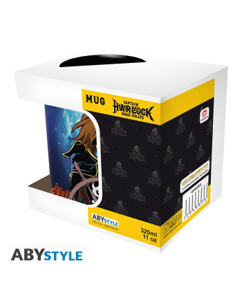CAPTAIN HARLOCK - Mug 320 ml - Harlock & Ship