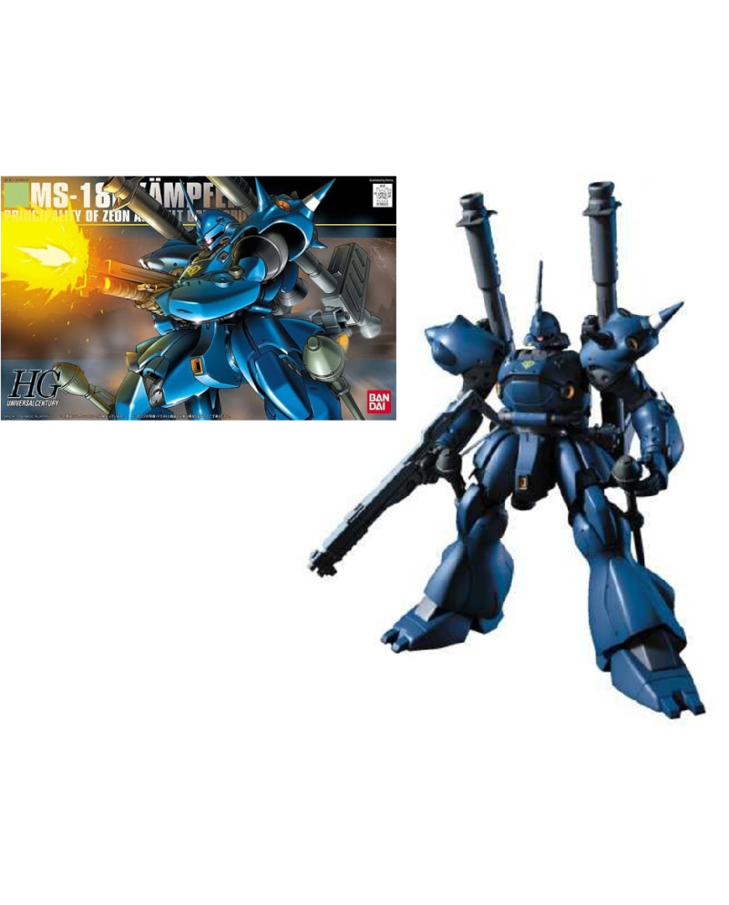 GUNDAM - HGUC 1/144 Kampfer - Model Kit 13cm - vue principale