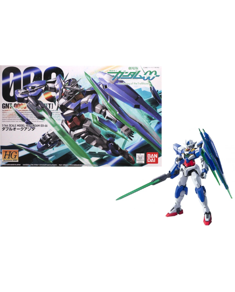 GUNDAM - HG OO QAN(T) Gundam 00-66 1/144 - Model Kit - vue principale