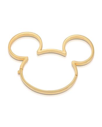 DISNEY MICKEY MOUSE - Mickey Mouse Bangle 'Gold Plated' - vue principale