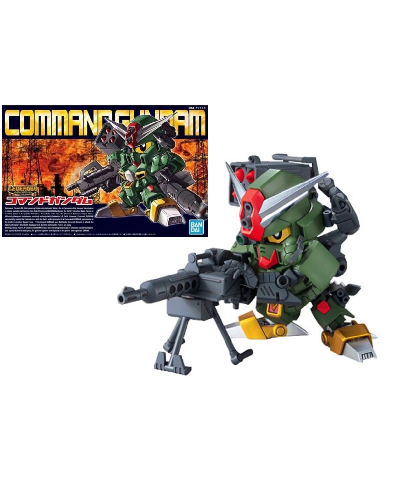 GUNDAM - SD - BB370 LegendBB Command Gundam - Model Kit - 8cm - vue principale