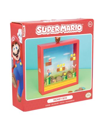 SUPER MARIO - Money Jump - Tirelire - vue de profil