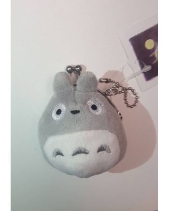 STUDIO GHIBLI - Porte-Monnaie Peluche Mini Totoro - 8 cm - vue de face