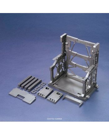 GUNDAM - Model Kit - System Base 1 'Gun Metal' - vue de face