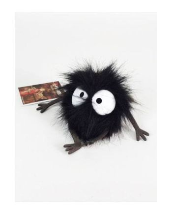 STUDIO GHIBLI - Peluche Noiraude Ventouse - 7 cm - vue de face