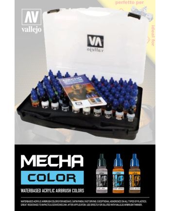 GUNDAM ACC - MECHA COLOR 69990 Case - Set 80 couleurs - vue principale