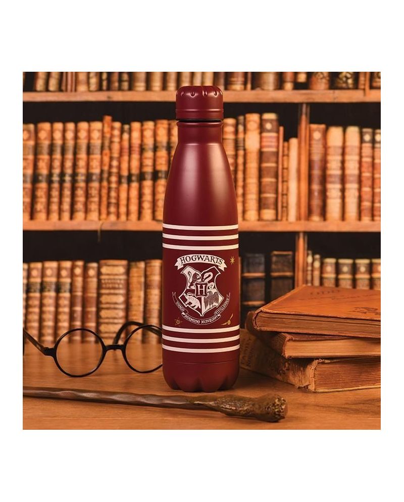HARRY POTTER - Bouteille en métal - Crest & Stripes - 500ml - vue principale