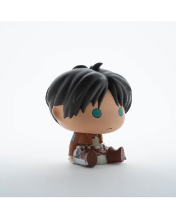 ATTACK ON TITAN - Mini-Tirelire - Chibi Eren - 13cm - vue de profil