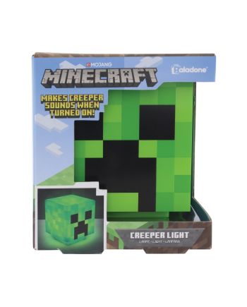 MINECRAFT - Creeper - Lampe décorative - vue de profil
