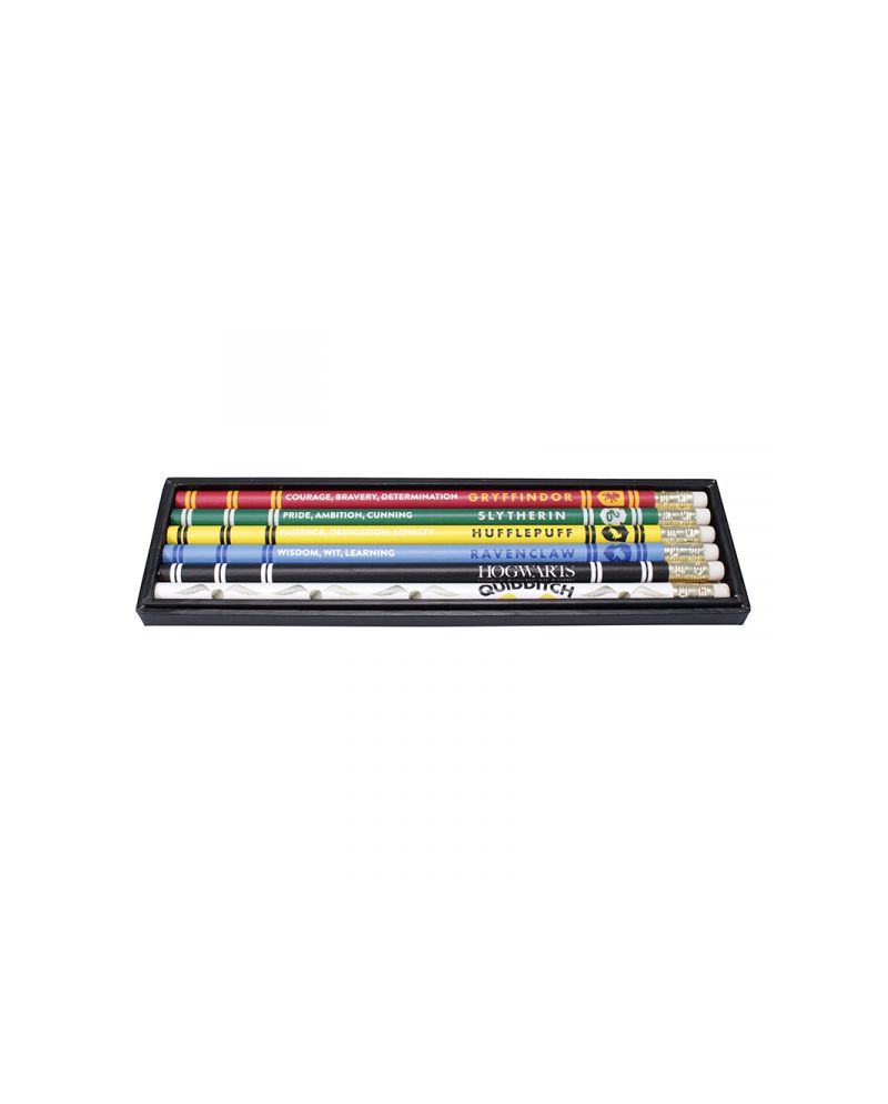 HARRY POTTER - Pencils Set of 6 - House Pride - vue principale