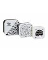 NBX - Set de 3 Boîtes de Rangement - vue de face