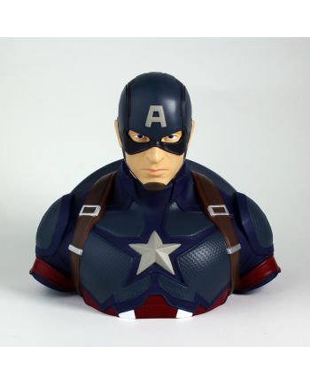 MARVEL - Captain America Avengers Endgame - Tirelire buste 20cm - vue du packaging