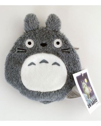 STUDIO GHIBLI - Coin Purse Totoro Plush Grey - 12 cm - vue principale