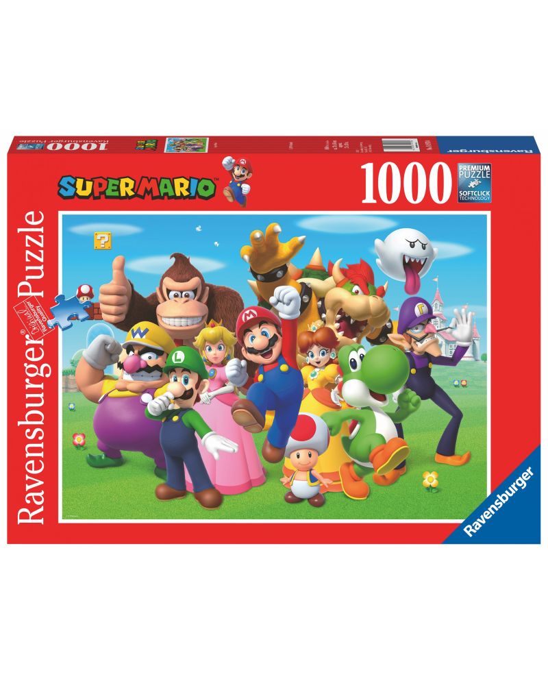 NINTENDO - Puzzle 1000P - Super Mario - vue principale