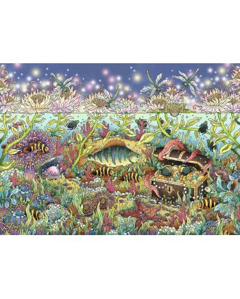 DIVERS - Puzzle 1000P - Le Monde Sous-Marin au Crépuscule - vue de face