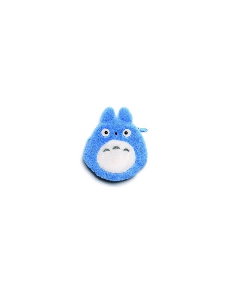 STUDIO GHIBLI - Porte-Monnaie Peluche Totoro Bleu - 12 cm - vue principale