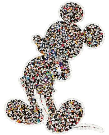 DISNEY - Puzzle 940P - Shaped Mickey - vue de face