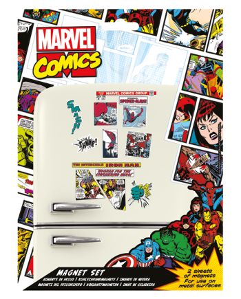 MARVEL - Magnet Set - Comic - vue principale