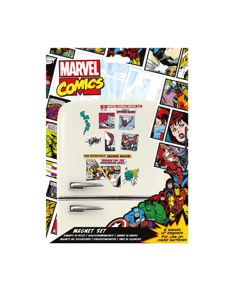 MARVEL - Magnet Set - Comic - vue principale
