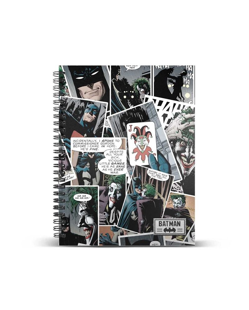 THE JOKER - Comic - Cahier A4 - vue principale
