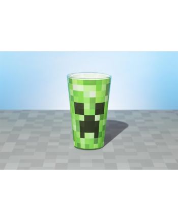 MINECRAFT - Creeper - Verre 450ml - vue de profil