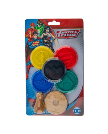 DC COMICS - Justice League - Set de 5 tampons pour pâtisseries - vue de dos