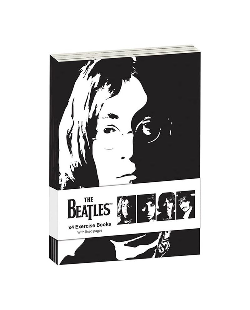 THE BEATLES - Pack 4 x Exercise Books A6 - Revolver - vue principale