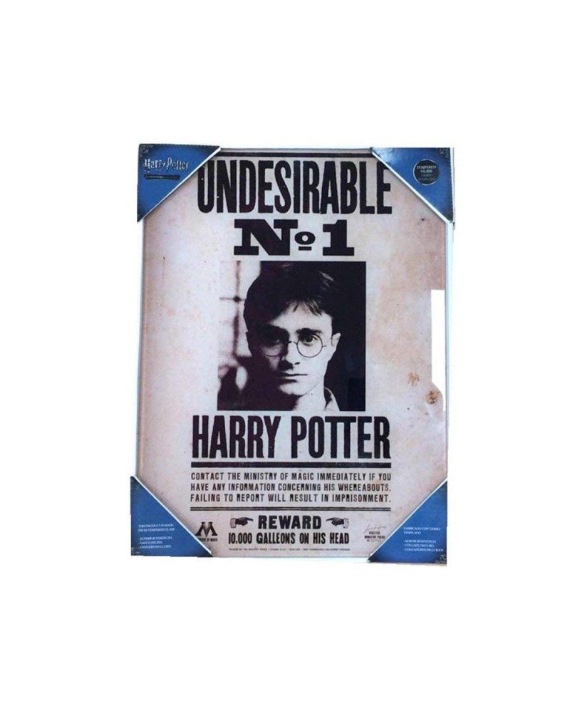 HARRY POTTER - Impression en Verre - Undesirable N°1 - 30X40 Cm - vue principale