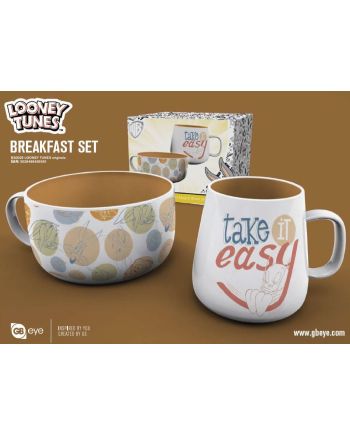 LOONEY TUNES - Set Petit-Déjeuner - Bol & mug - Orginals - vue principale