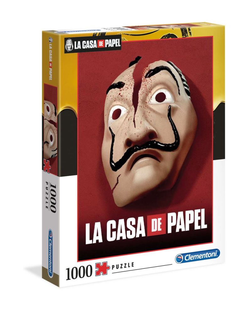 LA CASA DE PAPEL - Mask - Puzzle 1000P - vue principale