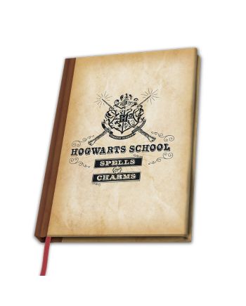 HARRY POTTER - Notebook A5 - Hogwarts School - vue principale