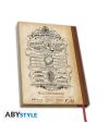 HARRY POTTER - Notebook A5 - Hogwarts School - vue de face