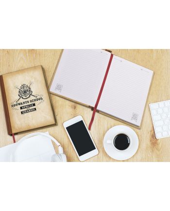 HARRY POTTER - Notebook A5 - Hogwarts School - vue de dos