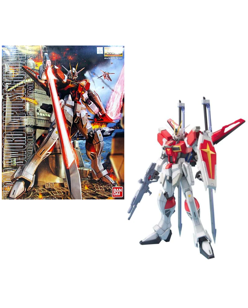 Model Kit MG Sword Impulse Gundam 1/100 Bandai - boîte face avant
