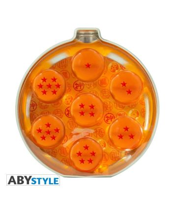 DRAGON BALL - Réplique des 7 boules de cristal en coffret métal - vue de profil