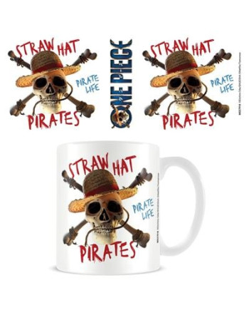 ONE PIECE NETFLIX  - Mug - 315 ml - Straw Hat Pirate Emblem