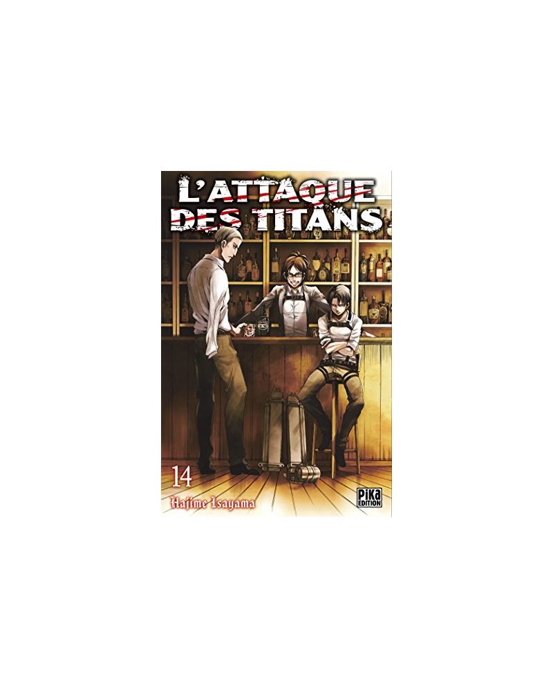 L'ATTAQUE DES TITANS - Tome 14 - vue principale