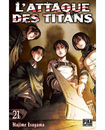 L'ATTAQUE DES TITANS - Tome 21 - vue principale
