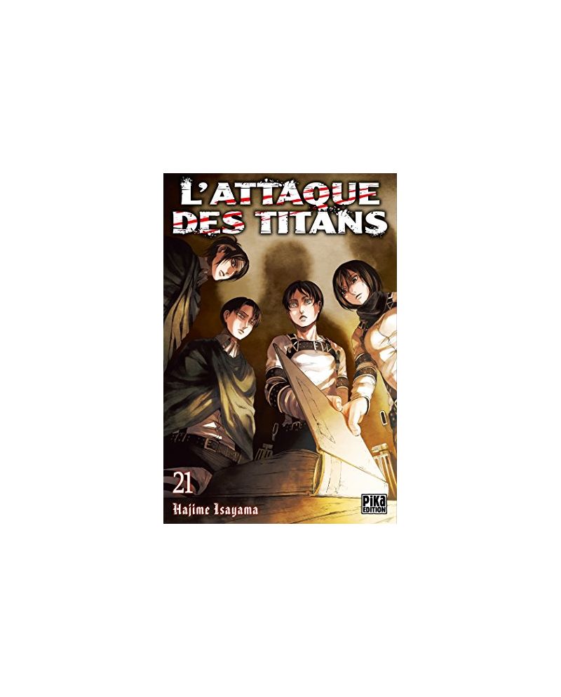 L'ATTAQUE DES TITANS - Tome 21 - vue principale