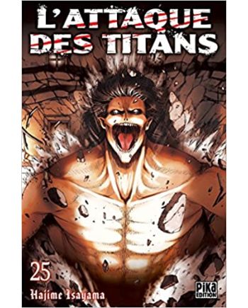 L'ATTAQUE DES TITANS - Tome 25 - vue principale