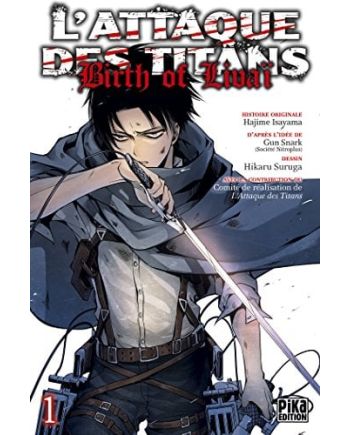 L'ATTAQUE DES TITANS - Birth of Livai - Tome 1 - vue principale