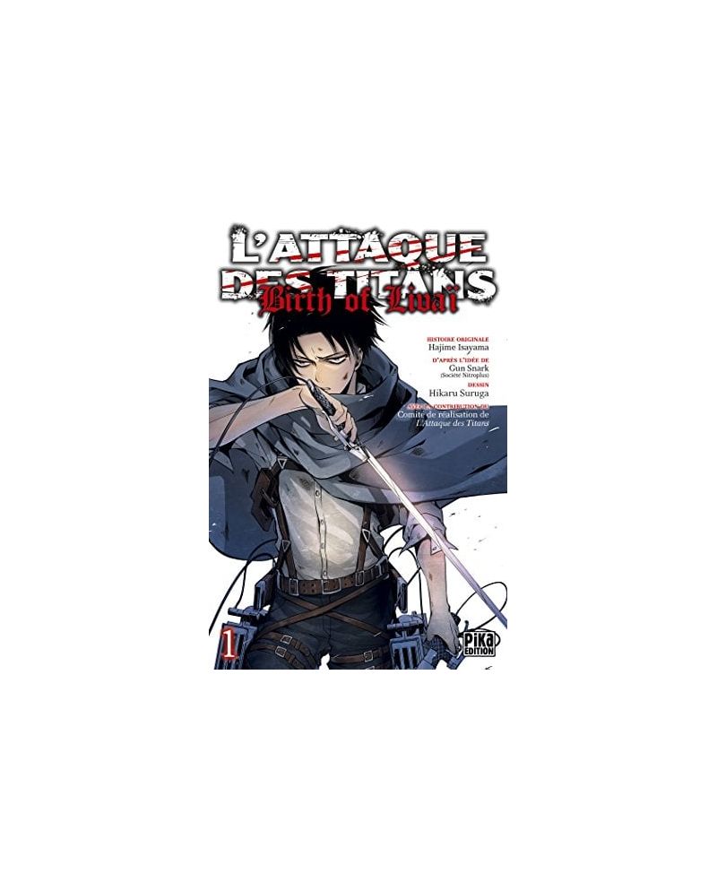 L'ATTAQUE DES TITANS - Birth of Livai - Tome 1 - vue principale