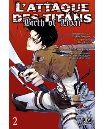 L'ATTAQUE DES TITANS - Birth of Livai - Tome 2 - vue principale