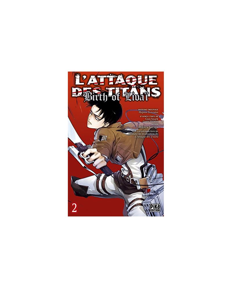 L'ATTAQUE DES TITANS - Birth of Livai - Tome 2 - vue principale