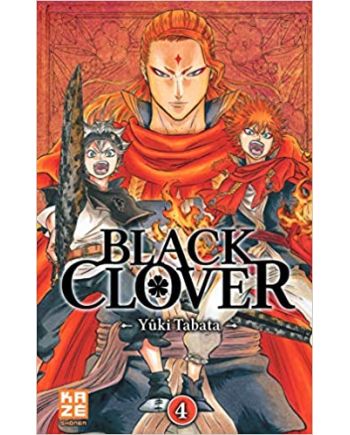 BLACK CLOVER - Tome 4 - vue principale