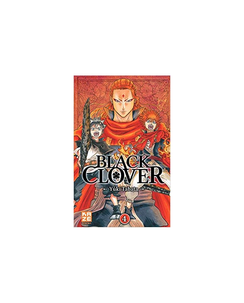 BLACK CLOVER - Tome 4 - vue principale