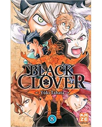 BLACK CLOVER - Tome 8 - vue principale