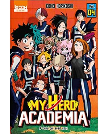 MY HERO ACADEMIA - Tome 4 - vue principale